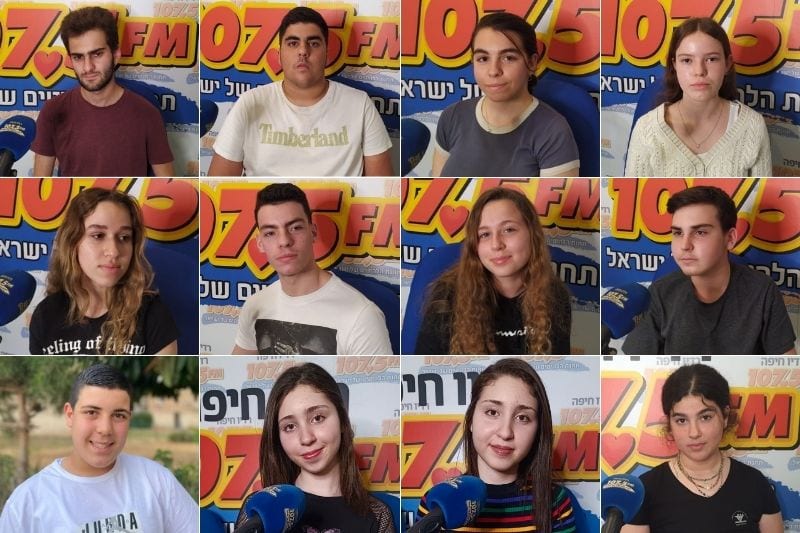 נוער נאמן שואה ותלמידי המסע לפולין בפינות אישיות ליום הזיכרון