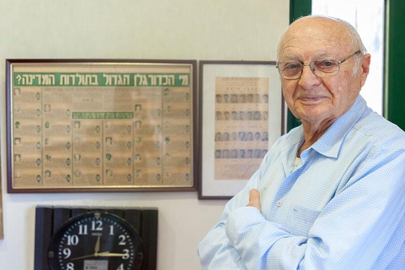 במכבי חיפה סופדים לאגדת הכדורגל אברהם מנצ'ל ז"ל: "היה ירוק בדם ובנשמה"