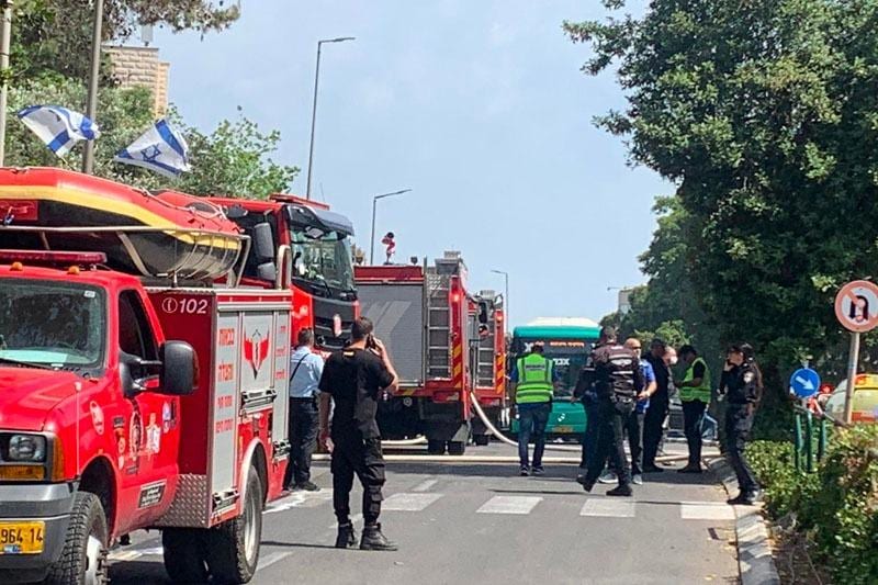 השריפה במרכז הכרמל: הושגה שליטה על האש