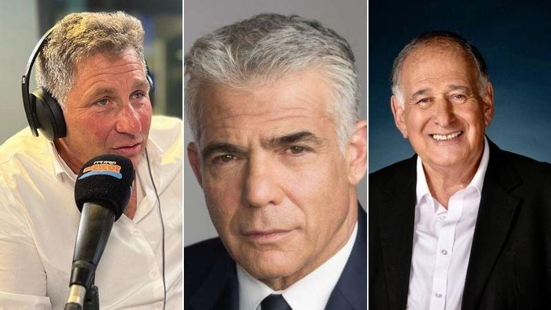 יודיע במי יתמוך? יאיר לפיד נפגש עם מנדי רבינוביץ' ויונה יהב