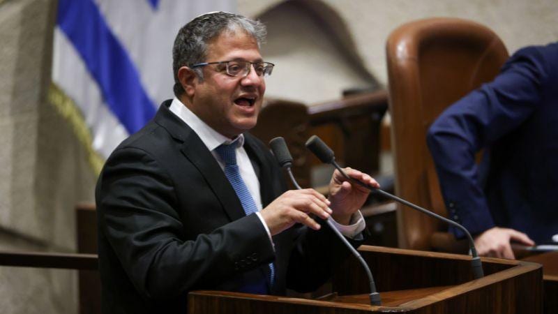 "איתמר בן גביר עושה פוליטיקה גם בימים אלו"