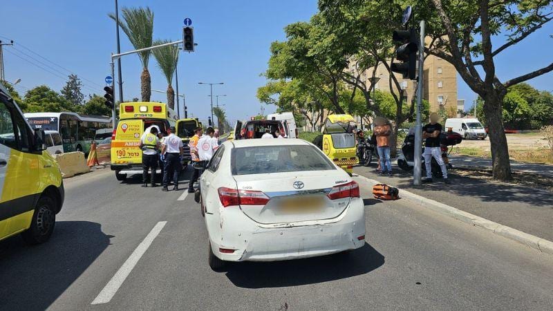 קריית אתא: בת 80 במצב קשה לאחר שנפגעה מרכב