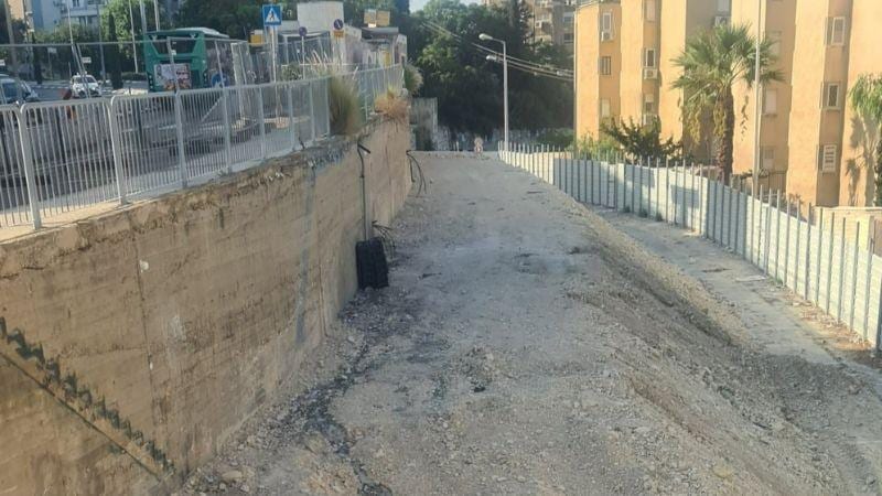 יותר מחצי שנה אחרי קריסת החומה – אין צפי לתיקון רחוב יד לבנים