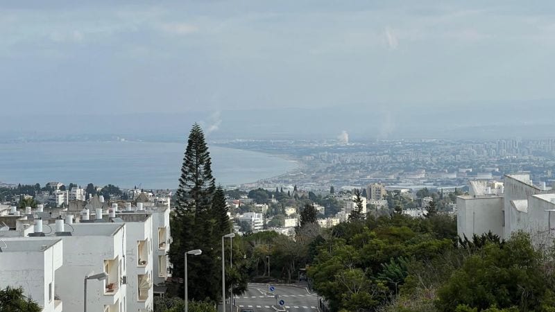 השקט הופר: אזעקות נשמעו בצהריים בחיפה, הקריות והסביבה. דווח על נפילות, ללא נפגעים