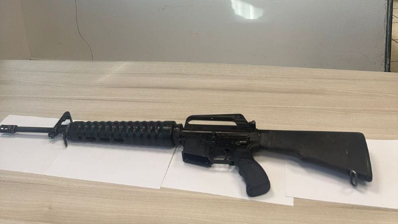נשק ארוך מסוג M-16 נתפס בפשיטה על בית מגורים בחליסה