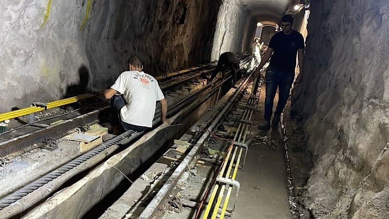 יפה נוף השלימה פרויקט שיפוץ ושיקום קווי המסילה של הכרמלית