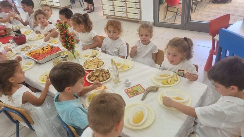 קרית ביאליק משיקה תוכנית לקידום תזונה בריאה בגני הילדים