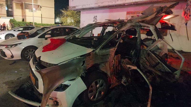 פיצוץ מכונית בקרית ים: הרוג ושני פצועים קשה, ביניהם נער בן 13