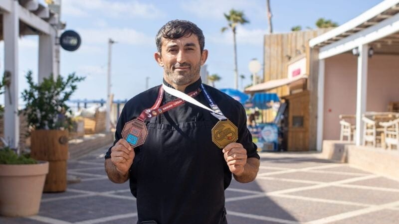 בבוקר טבח, בערב אלוף: נימאט ממדוב חזר מרומניה עם זהב בג'יוג'יטסו