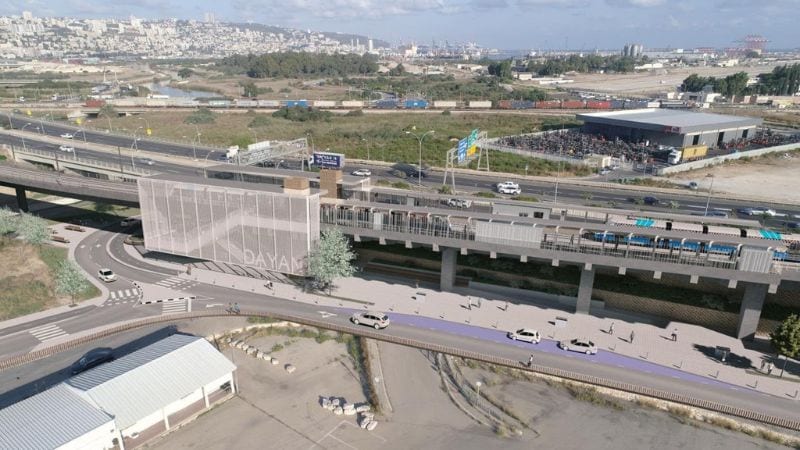 התקדמות בפרויקט הרכבת הקלה: אושרו התוכניות להקמת תחנת דיין